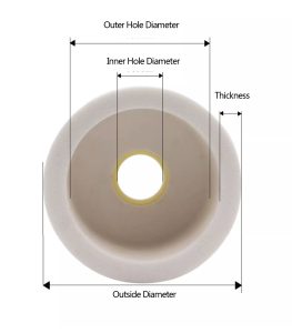 white aluminum oxide cup shaped grinding wheel chinese manufacturer